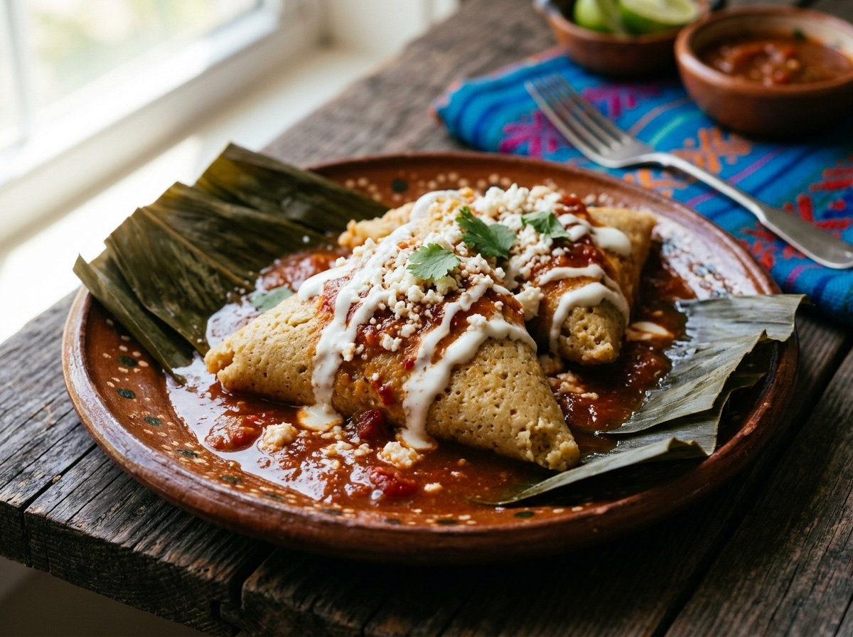 Traditional Purépecha Corn Corundas - Editorially validated guide on Cocinanding