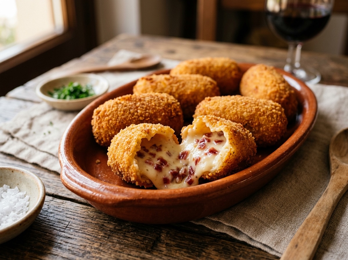 Velvety Spanish Ibérico Ham Croquettes - Editorially validated guide on Cocinanding