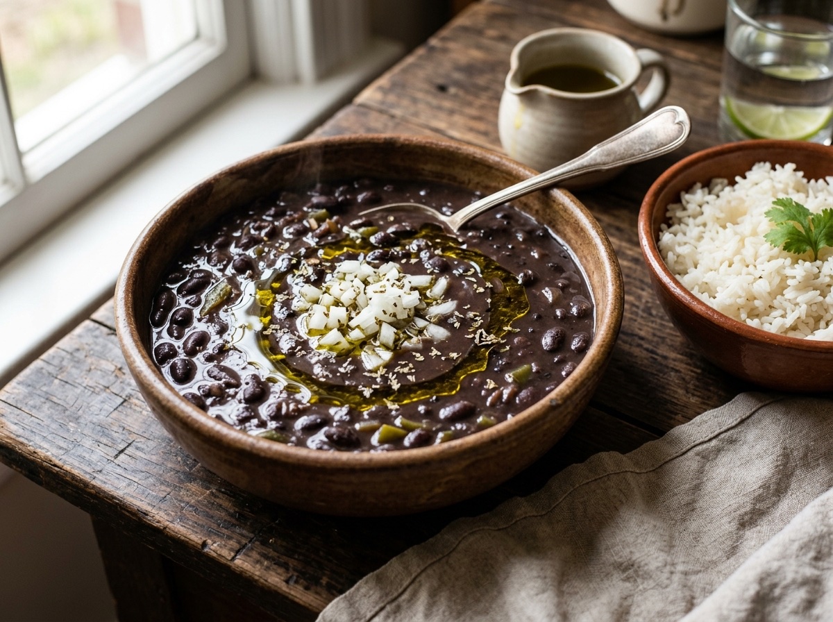 Cuban Black Bean Stew (Frijoles Negros Dormidos) - Editorially validated guide on Cocinanding