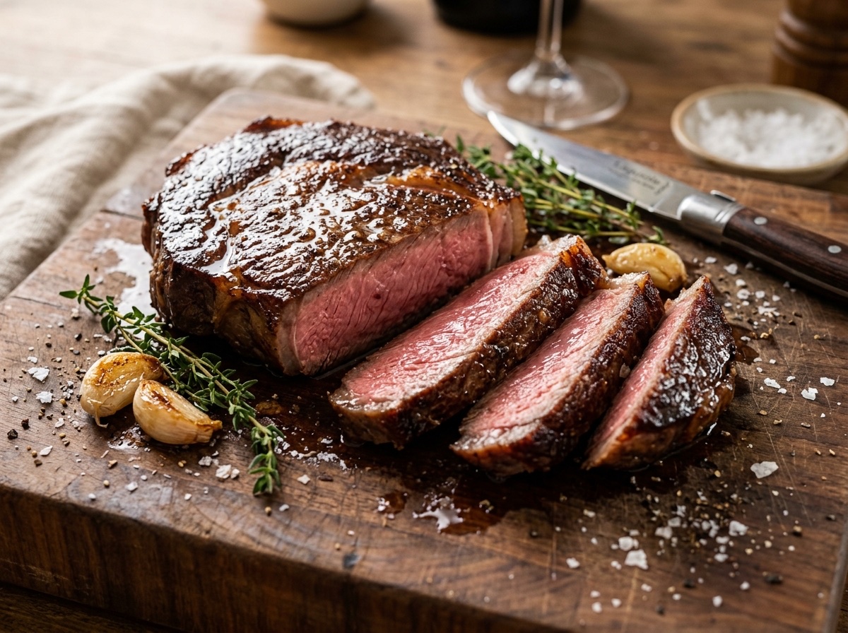 Reverse-Seared Thick-Cut Ribeye Steak - Editorially validated guide on Cocinanding