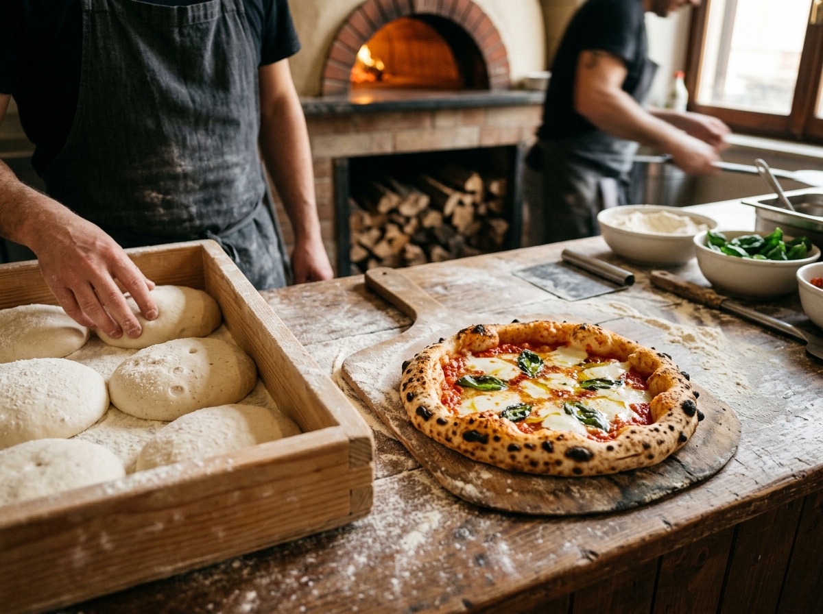 24-Hour Cold Fermented Neapolitan Pizza Dough - Editorially validated guide on Cocinanding