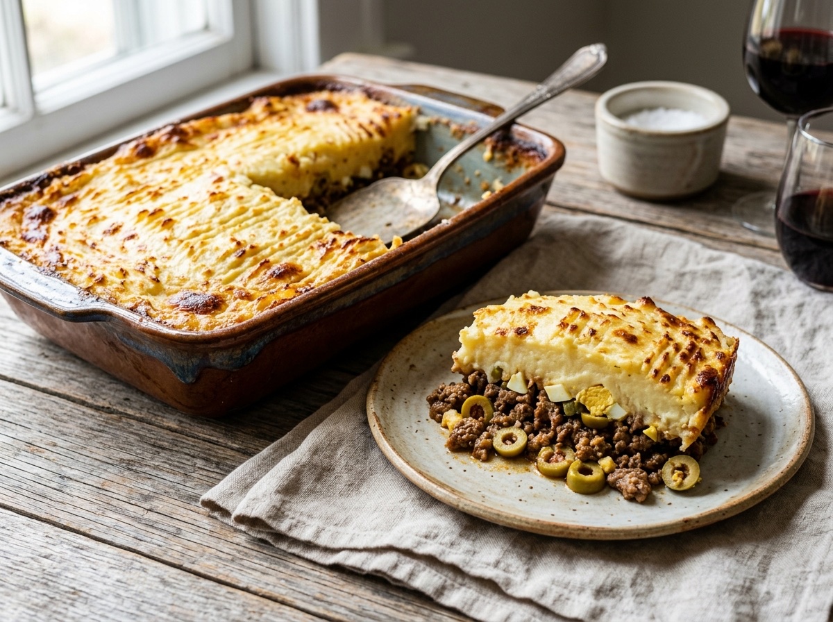 Argentine Beef & Mashed Potato Pie (Pastel de Papa) - Editorially validated guide on Cocinanding