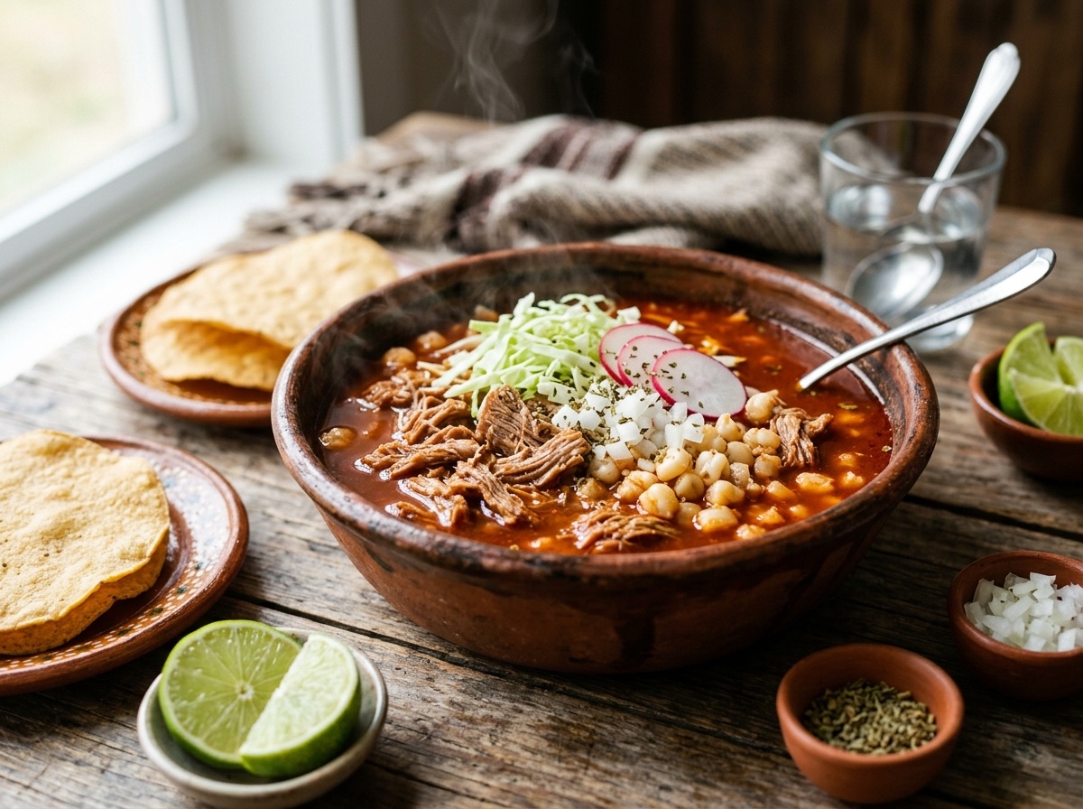 Jalisco-Style Red Pork Pozole (Pozole Rojo) - Editorially validated guide on Cocinanding