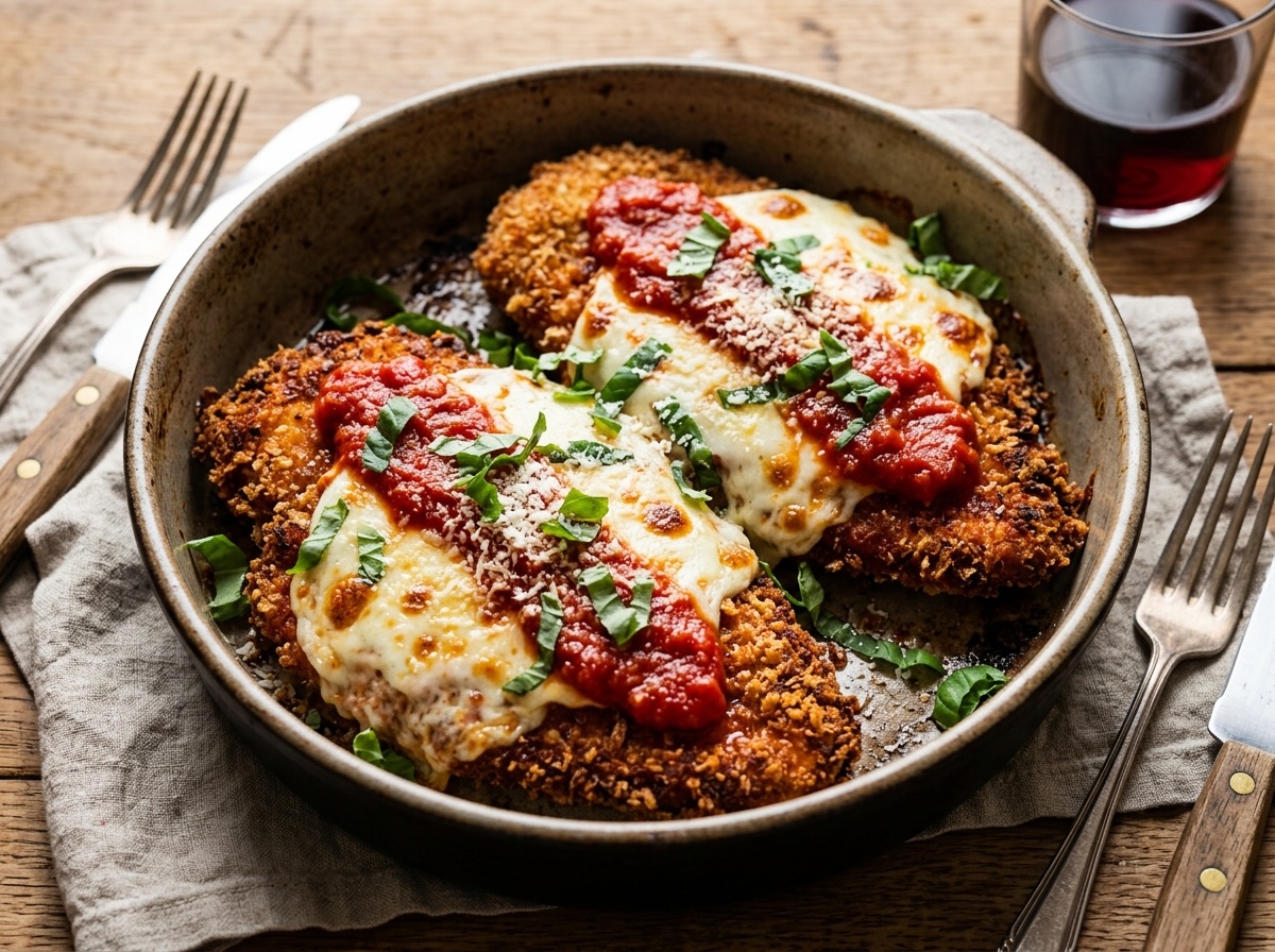 Classic Crispy New York Chicken Parmigiana - Editorially validated guide on Cocinanding