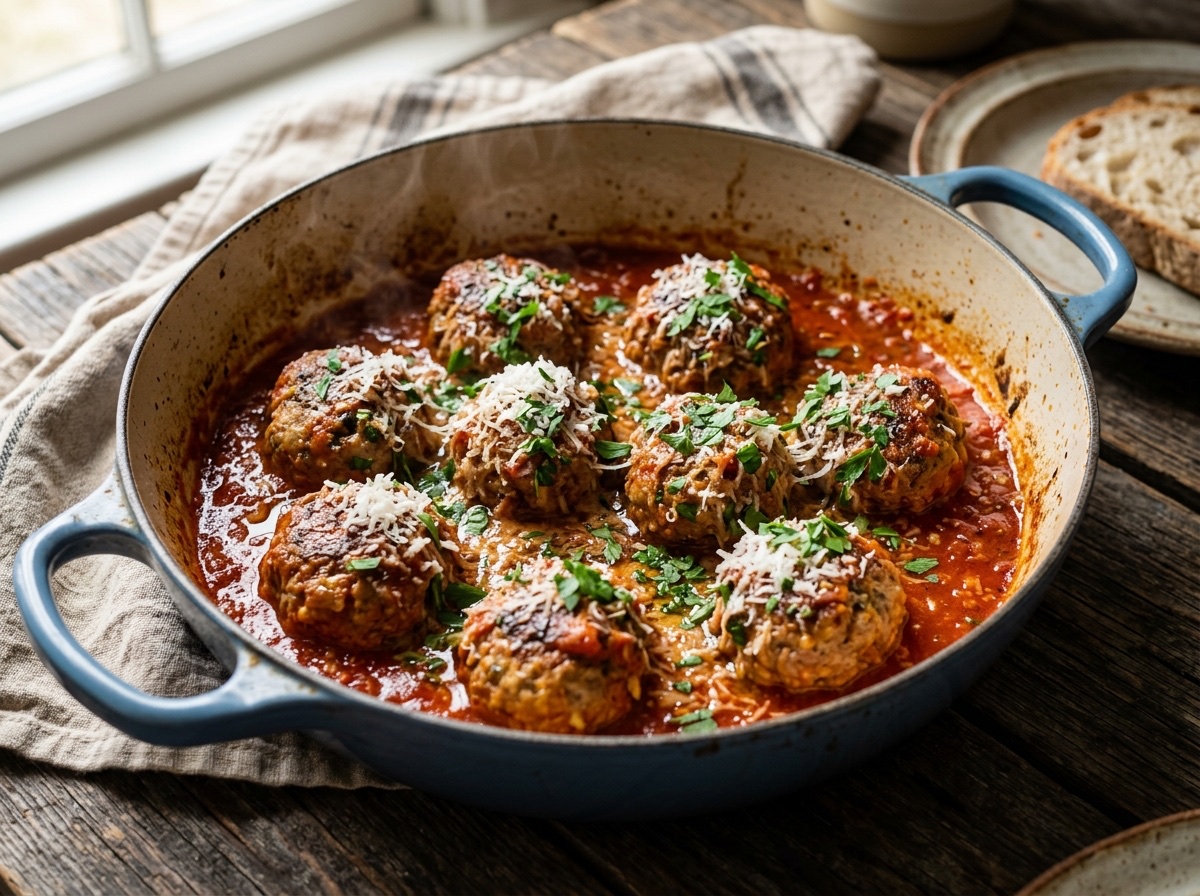 Sunday Gravy Italian-American Meatballs in Marinara - Editorially validated guide on Cocinanding