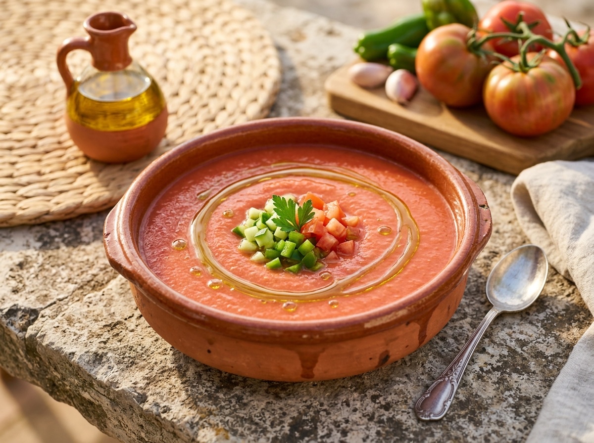 Authentic Chilled Andalusian Gazpacho - Editorially validated guide on Cocinanding