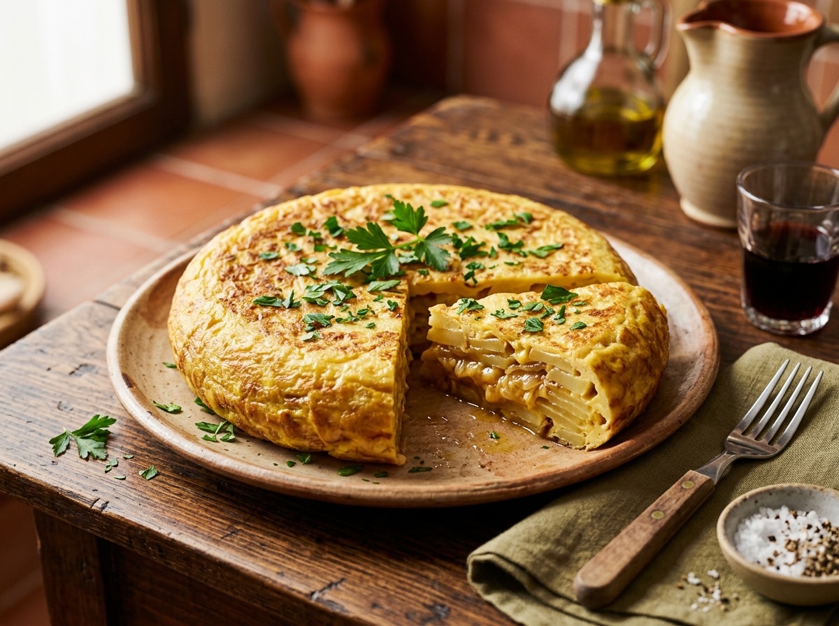 Classic Spanish Potato Omelette (Tortilla Española) - Editorially validated guide on Cocinanding