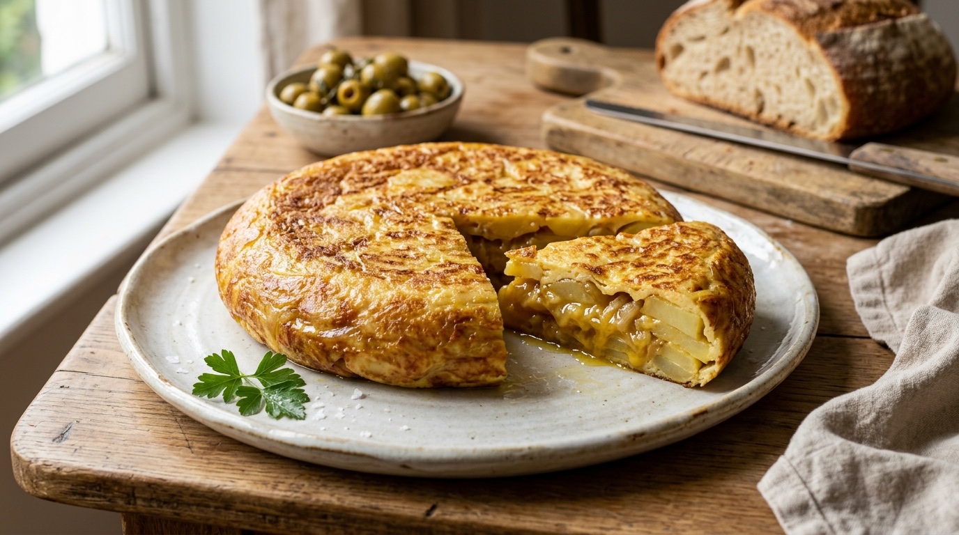 Juicy Spanish Potato Omelet (Tortilla de Patatas) - Editorially validated guide on Cocinanding