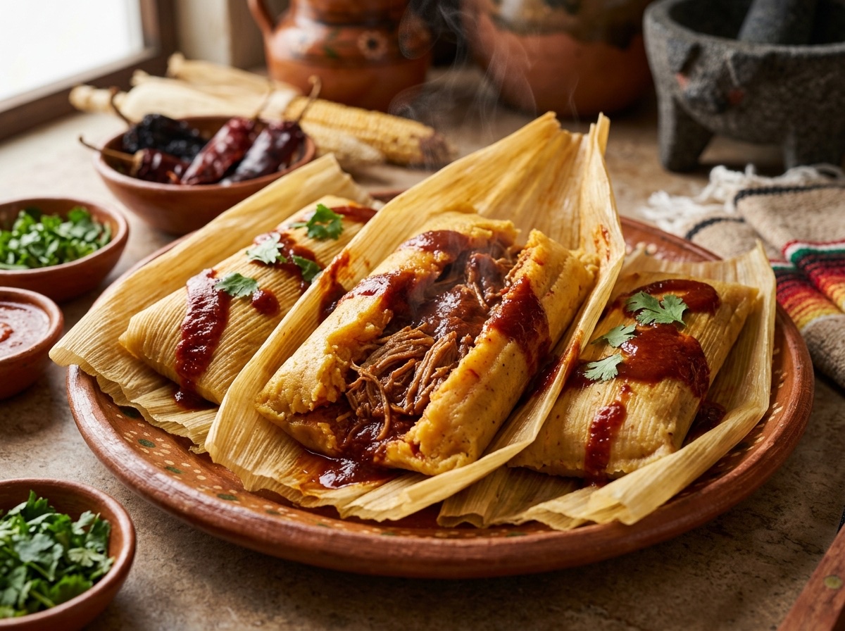Authentic Homemade Red Pork Tamales - Editorially validated guide on Cocinanding
